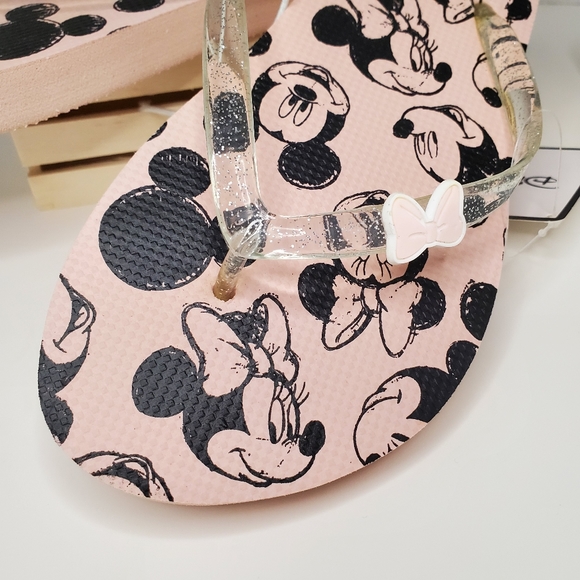 🎁 Mickey and Minnie Mouse Disney Flip-flops 💫 - Picture 2 of 4